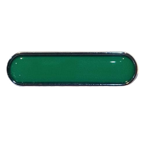 Emerald Green bar badge